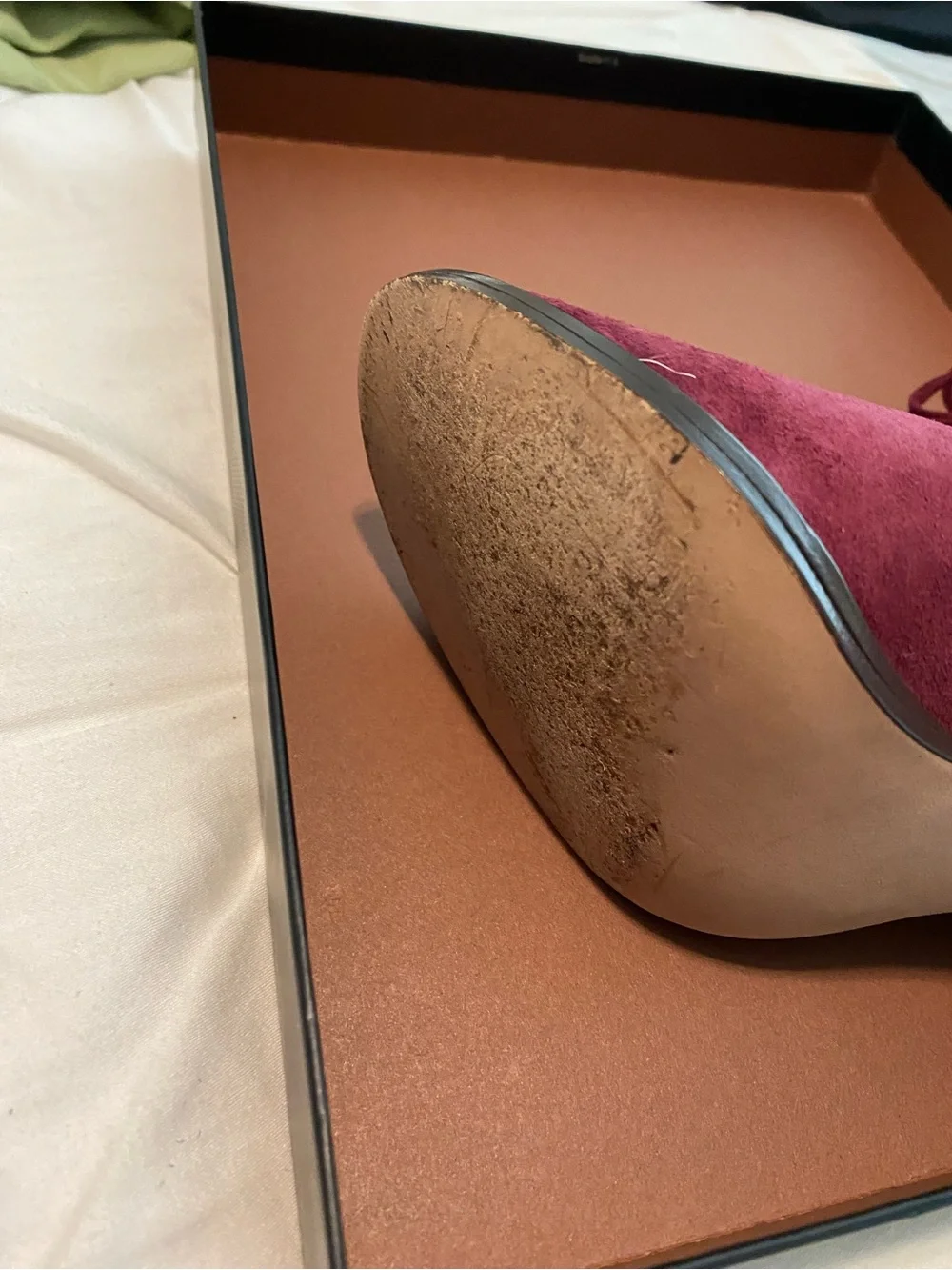 Coach gladiator peep toe